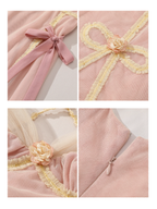 Blush Ribbon Tulle Fairytale Dress