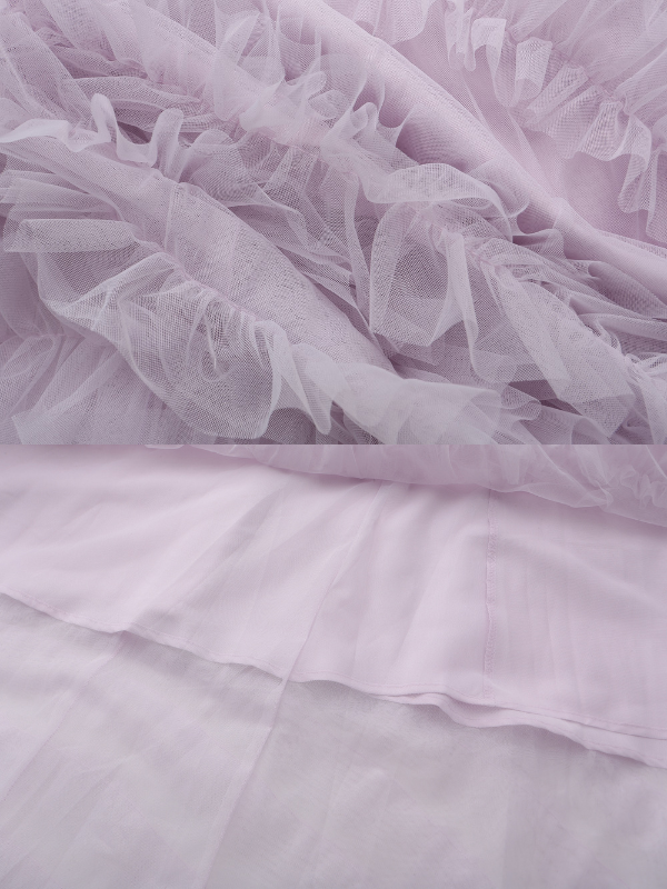 Whimsical Cloud Ruffle Skirt
