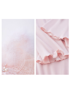 Rose Elegance Off-Shoulder Lace Dress
