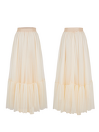 Romantic Layered Tulle Skirt