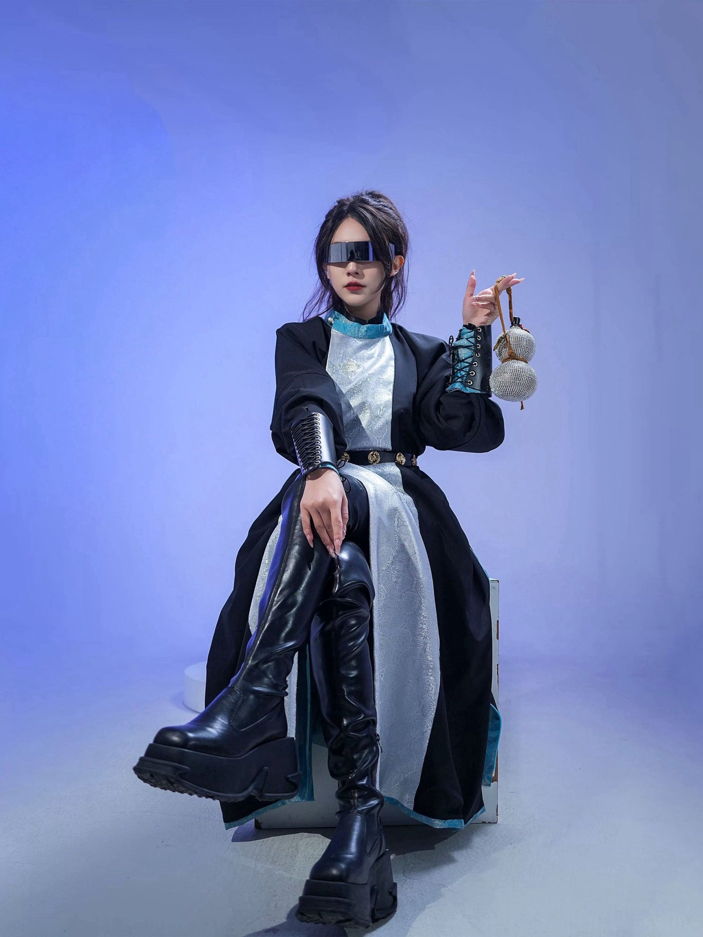 Tang Dynasty Style Modern Reversible Coat - Heroic 侠君 (Preorder)