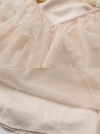 Blossom Whisper Halter Tulle Dress