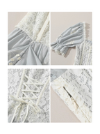 Regency Garden Lace Corset Dress