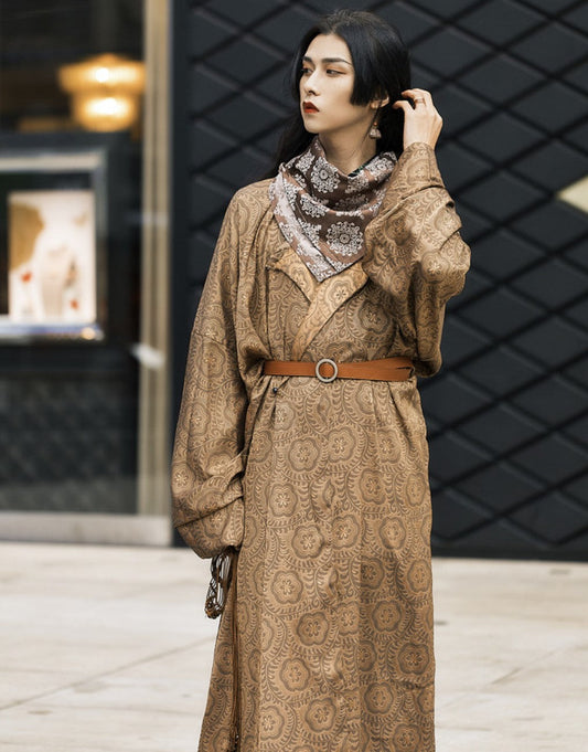 Tang Dynasty Hanfu Robe - River Essence 净川 (Preorder)