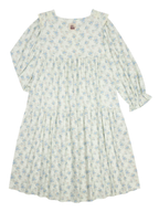 Blue Garden Vintage Lace Nightgown