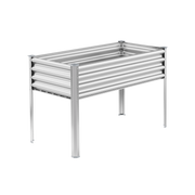 32.4-inch tall rectangular galvanized metal raised garden bed, 4 by 2 feet — view 5