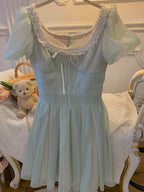Lila's Mint Fairy Princess Dress