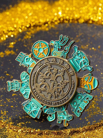 Chinese Historical Relics Decor Magnet