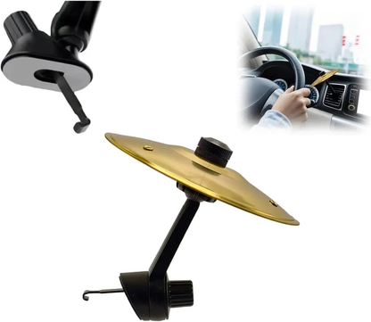 Car Dashboard Drum Cymbal – Fun Accessory for Music & Rock Fans