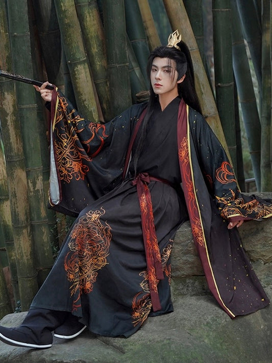 Wei Jin Wuxia Style Qiyao Ruqun - Leon 狮子座
