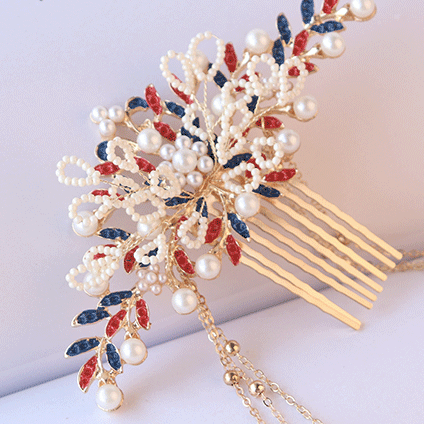 Hanfu Hair Accessories, Ruby