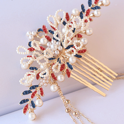 Hanfu Hair Accessories, Ruby