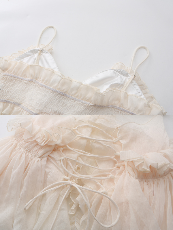 Ivory Bloom Corset Top and Skirt