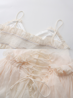 Ivory Bloom Corset Top and Skirt