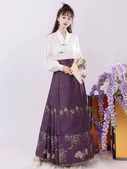 Ming Dynasty Modern Hanfu, Mamianqun, Ariella