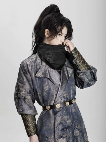 New Chinese Style Reversible Coat - Shadow 深藏