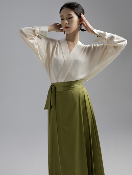 Ming Dynasty Modern Hanfu, Mamianqun, Delilah (Preorder)