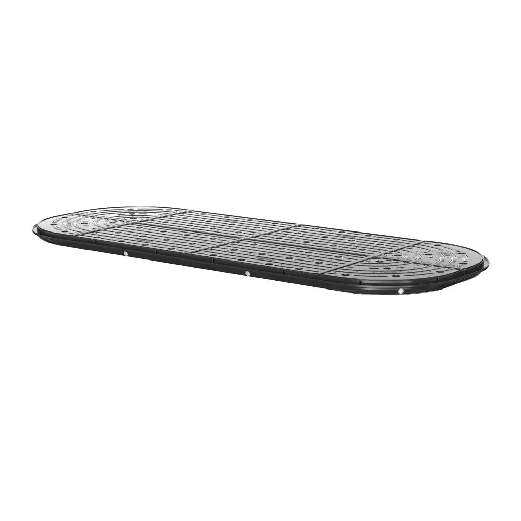 YoYoBloom 5'x2' Rolling Base For Metal Raised Garden Bed | Mobile Support & Soil-Proof & Indoor Ready