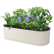 YoYoBloom 17" Tall 5' x 2' Metal Raised Garden Bed (4-in-1) | Upgrade 2.0 Knee-High Design image 22