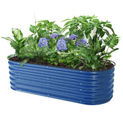 YoYoBloom 17" Tall 5' x 2' Metal Raised Garden Bed (4-in-1) | Upgrade 2.0 Knee-High Design image 17