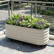 YoYoBloom 5'x2' Rolling Base For Metal Raised Garden Bed | Mobile Support & Soil-Proof & Indoor Ready image 3