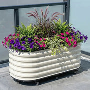 YoYoBloom 5'x2' Rolling Base For Metal Raised Garden Bed | Mobile Support & Soil-Proof & Indoor Ready image 4
