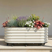 YoYoBloom 5'x2' Rolling Base For Metal Raised Garden Bed | Mobile Support & Soil-Proof & Indoor Ready image 6