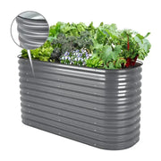 YoYoBloom 32" Tall 5' x 2' Metal Raised Garden Bed (4-in-1) | Upgrade 2.0 Waist-High Design image 23
