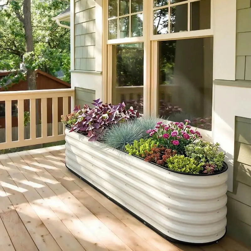YoYoBloom 6.5'x2' Base For Metal Raised Garden Bed | Soil-Proof & Indoor Ready