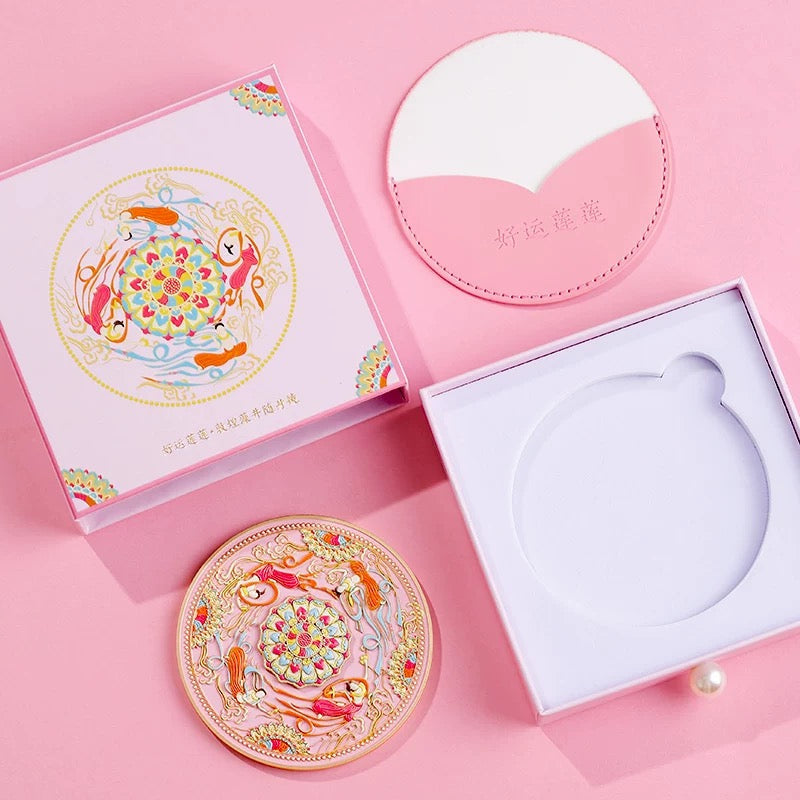 Rosy Mirage Pocket Mirror