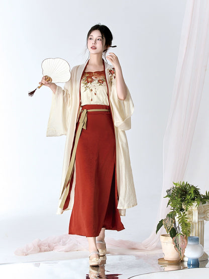 Song Dynasty x Modern Hanfu: Camellia 山茶 (Preorder)