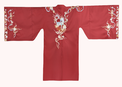 The Song Dynasty Wedding, Bridal Gown, Starry Phoenix