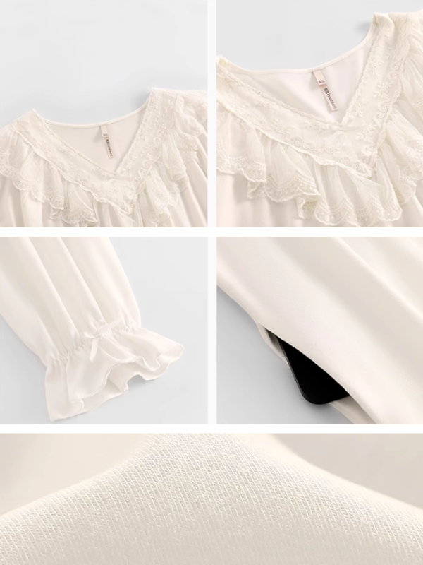 Modal Cotton Ivory Nightgown