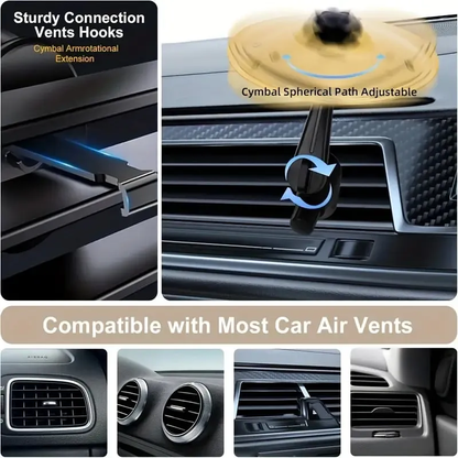 Car Dashboard Drum Cymbal – Fun Accessory for Music & Rock Fans