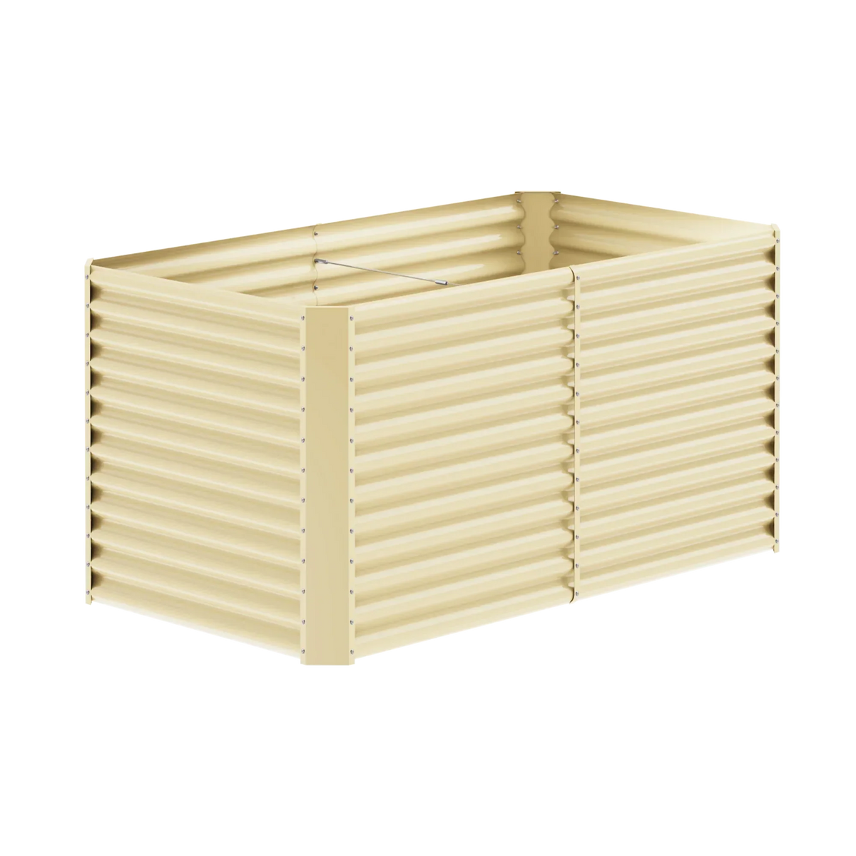 set of 4 — 36-inch tall rectangular galvanized metal raised garden bed, 6 by 3 feet — view 6