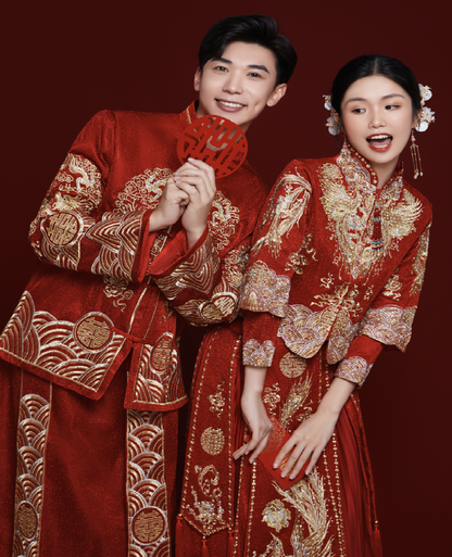 Phoenix, Matching Groom Set