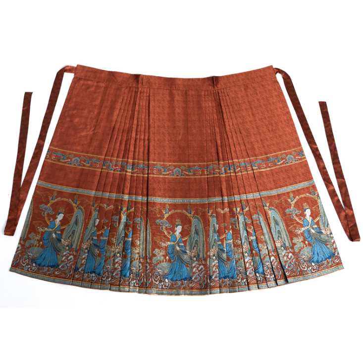 Ming Dynasty Modern Hanfu, Mamianqun, Han Lady (Preorder)
