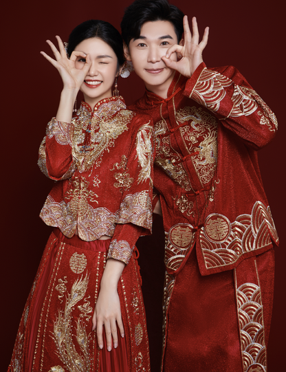 Phoenix, Matching Groom Set