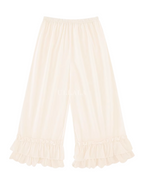 Whispering Blooms Lace-Trim Nightgown