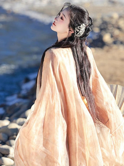 Ten Miles Warring States Hanfu Style Chinese Fantasy Costume