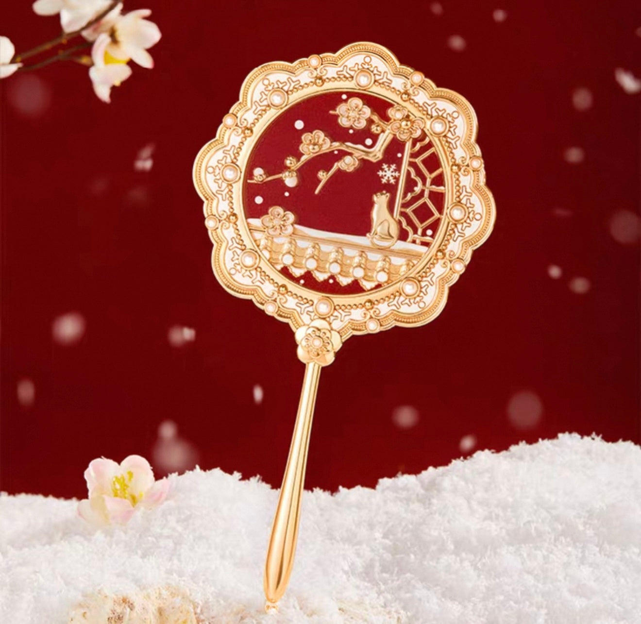 Palace Snow Handheld Mirror