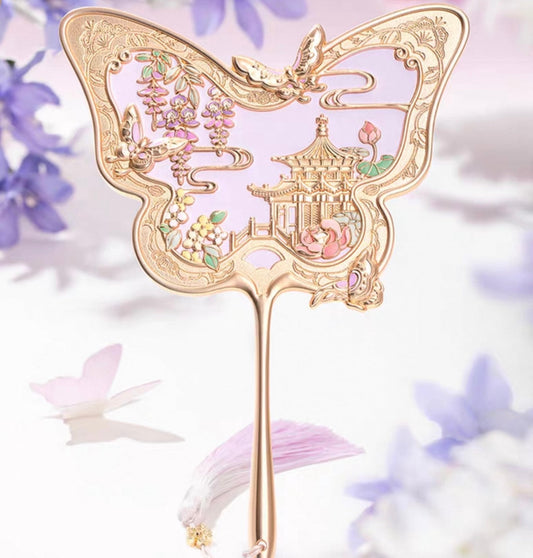 Butterfly Palace Handheld Mirror