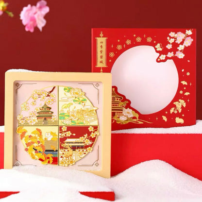 Forbidden City Four Seasons Fridge Magnet