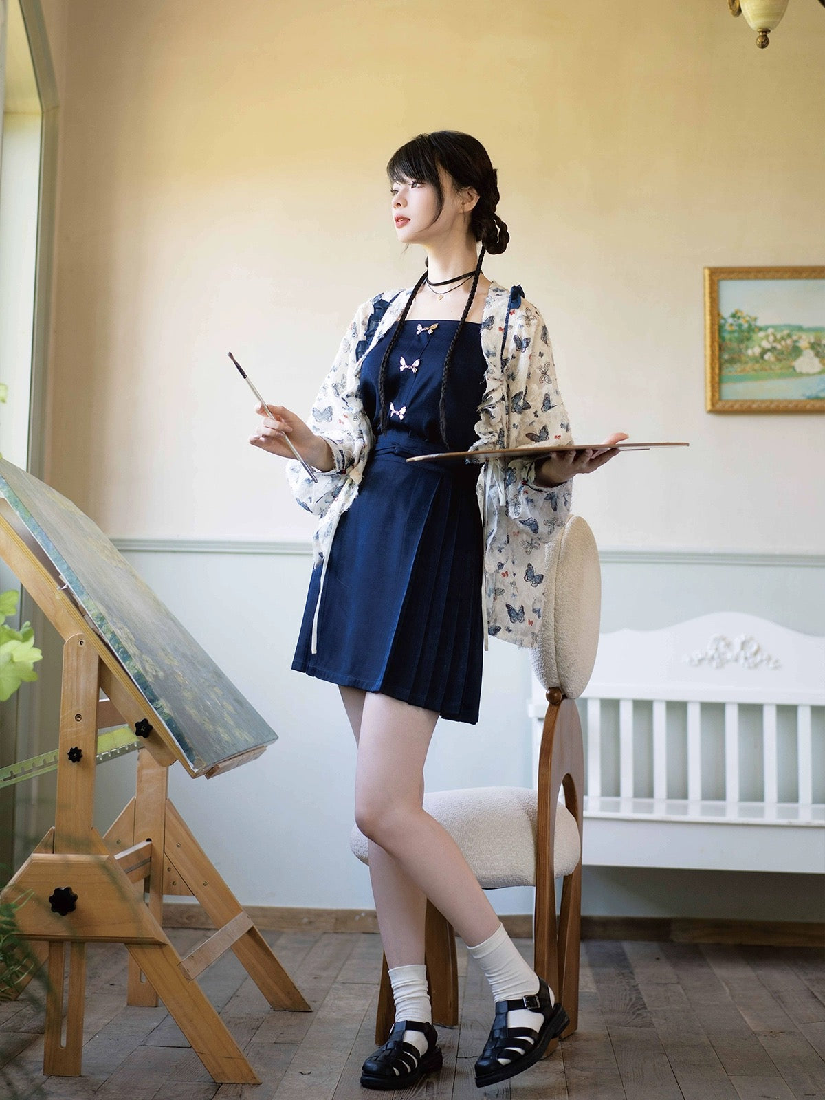 Ming Dynasty x Modern Hanfu: Illustrated Butterfly 蝴蝶图鉴