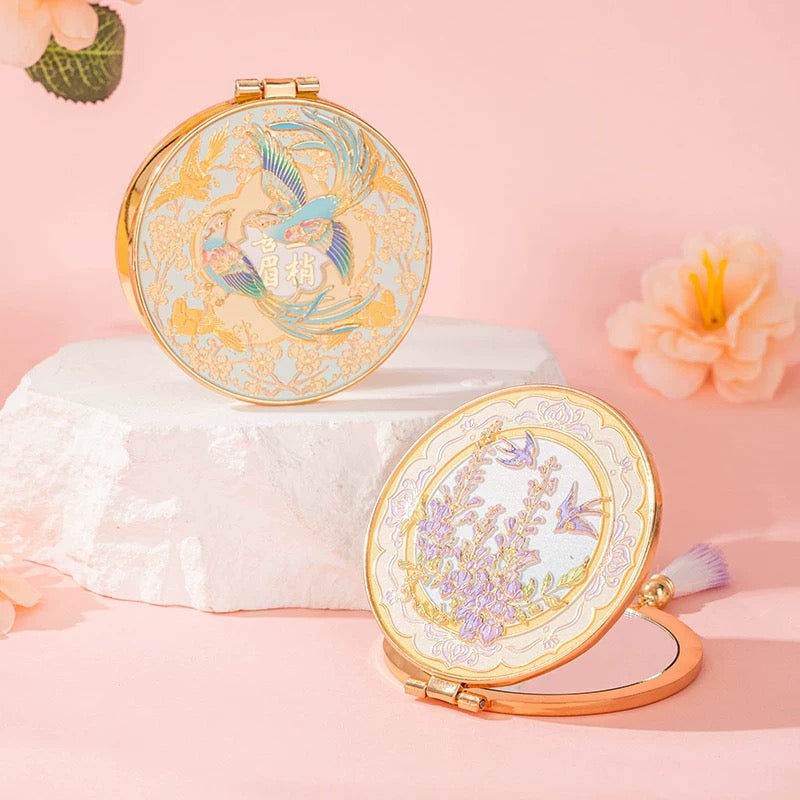 Magical Blooms Pocket Mirror