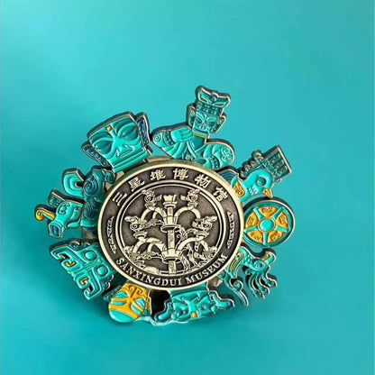 Chinese Historical Relics Decor Magnet