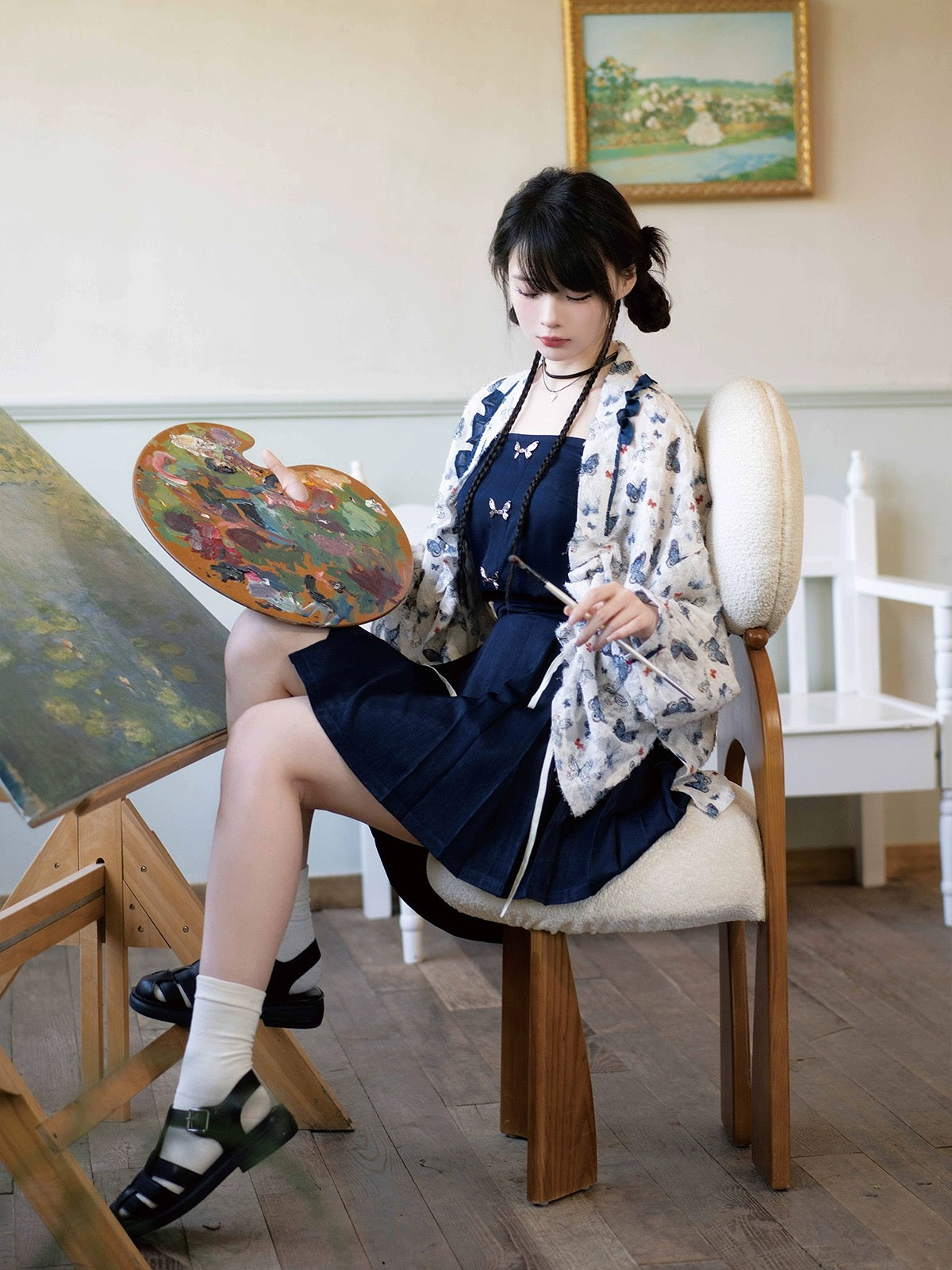 Ming Dynasty x Modern Hanfu: Illustrated Butterfly 蝴蝶图鉴