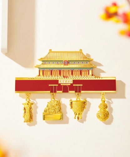 Forbidden City Fridge Magnet