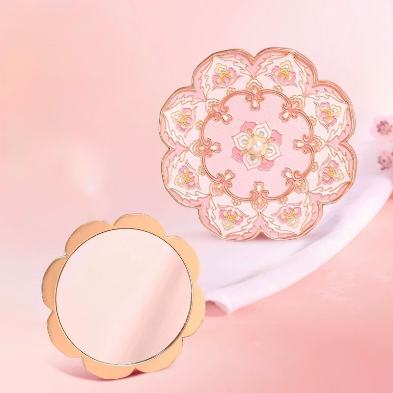 Dunhuang Blooms Pocket Mirror