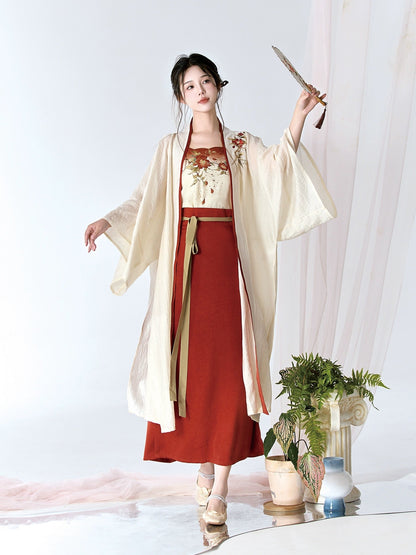 Song Dynasty x Modern Hanfu: Camellia 山茶 (Preorder)